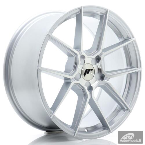 JR Wheels JR30 19x8 ET20-40 5H BLANK Silver Machined Face