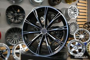 Ratlankis R20x9  5X112  ET  31  66.5  H5060  (INSA001)  Black Polished (MB)  For AUD  (K7+Z5)  (ABT Style)