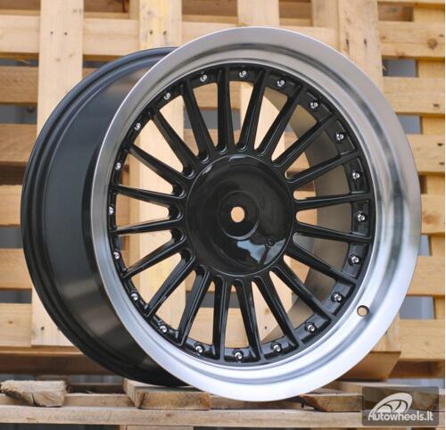 Ratlankis R17x8  5X120  ET  20  74.1  7307F  Graphite+Polished Lip (GRPL)  For BMW  (Z5)  (ALPINA Style (Front+Rear))