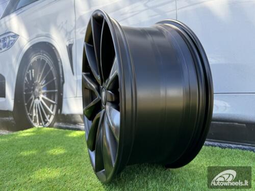 Ratlankis R18x8.5  5X114.3  ET  35  64.1  B2046  (F8675)  Black Half Matt (BLHM)  For TESLA  (Z5)  (HYBRID FORGED Model 3)