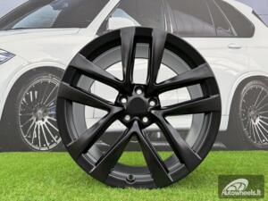 Ratlankis R19x8.5  5X120  ET  35  64.1  YF5591  (F9681)  Black Half Matt (BLHM)  For TESLA  (Z2+Z5)  (HYBRID FORGED Model S/X)