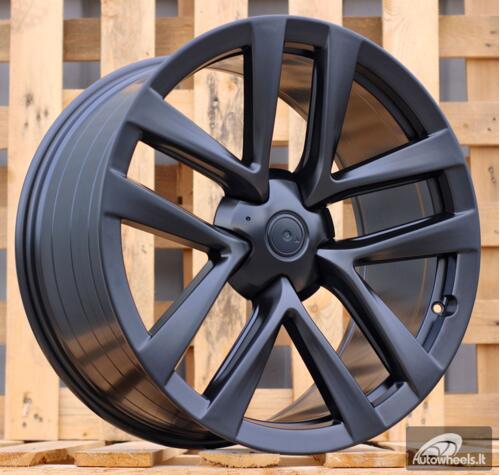 Ratlankis R19x8.5  5X120  ET  35  64.1  YF5591  (F9681)  Black Half Matt (BLHM)  For TESLA  (Z5)  (HYBRID FORGED Model S/X)