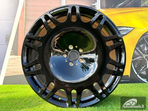 Ratlankis R22x9  5X112  ET  32  66.6  XE629  Black (BL)  For MER  (K4)  (HYBRID FORGED New BRABUS (Front+Rear))