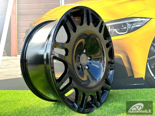 Ratlankis R22x9  5X112  ET  32  66.6  XE629  Black (BL)  For MER  (K4)  (HYBRID FORGED New BRABUS (Front+Rear))