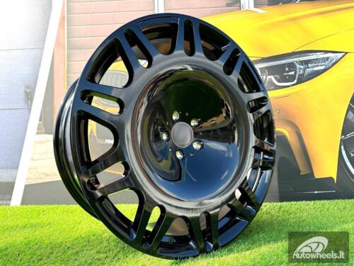 Ratlankis R22x9  5X112  ET  32  66.6  XE629  Black (BL)  For MER  (P1)  (HYBRID FORGED New BRABUS (Front+Rear))