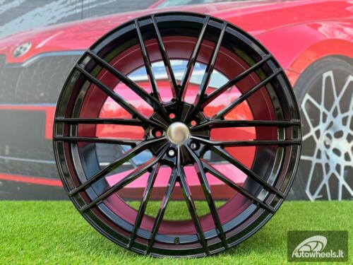 Ratlankis R22x10  5X112  ET  21  66.5  F1995  (BYF1995)  Black (BL)  For AUD  (K3)  (ABT Style HYBRID FORGED)