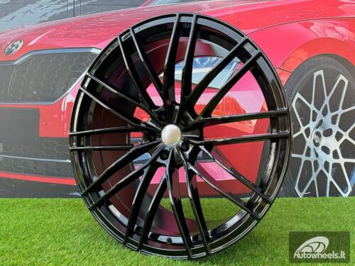 Ratlankis R22x10  5X112  ET  21  66.5  F1995  (BYF1995)  Black (BL)  For AUD  (K3)  (ABT Style HYBRID FORGED)