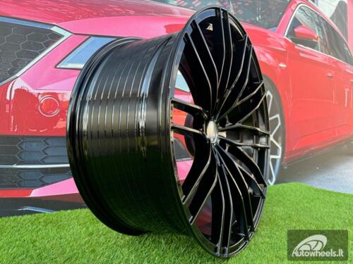 Ratlankis R22x10  5X112  ET  21  66.5  F1995  (BYF1995)  Black (BL)  For AUD  (K3)  (ABT Style HYBRID FORGED)