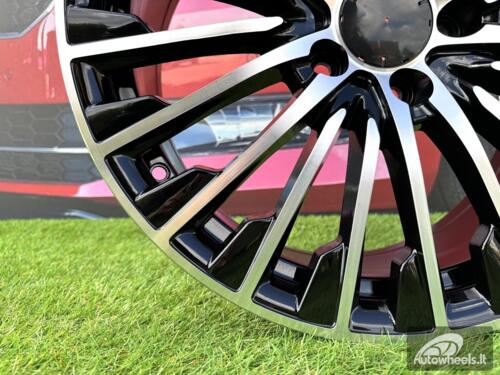 Ratlankis R19x8.5  5X112  ET  35.5  66.6  FBX132  Black Polished (MB)  For MER  (Z5)  (HYBRID FORGED)