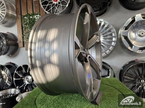 Ratlankis R22x9.5  5X112  ET  36  66.5  Y1201  (IN5633)  Grey Polished Half Matt (MGHM)  For AUD  (Z5)  (Q8 E-tron)