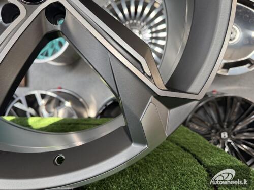 Ratlankis R22x9.5  5X112  ET  36  66.5  Y1201  (IN5633)  Grey Polished Half Matt (MGHM)  For AUD  (Z5)  (Q8 E-tron)