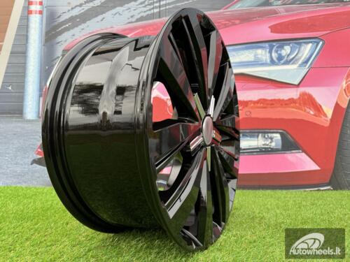 Ratlankis R20x8.5  5X120  ET  45  65.1  A5377  Black (BL)  For VW  (P)