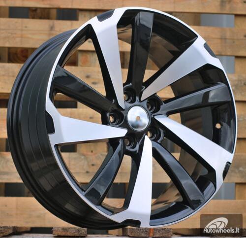 Ratlankis R17x7  5X114.3  ET  35  60.1  FE172  (1115)  Black Polished (MB)  For LEX  (Z5)