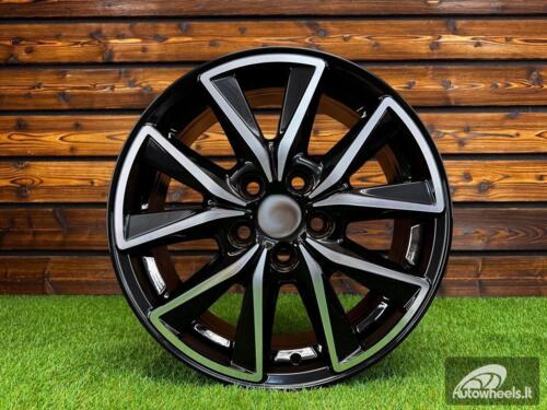Ratlankis R17x7  5X114.3  ET  50  67.1  FE173  Black Polished (MB)  For MAZDA  (Z5)