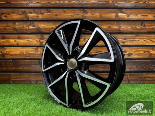 Ratlankis R17x7  5X114.3  ET  50  67.1  FE173  Black Polished (MB)  For MAZDA  (Z5)
