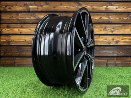 Ratlankis R17x7  5X114.3  ET  50  67.1  FE173  Black Polished (MB)  For MAZDA  (Z5)