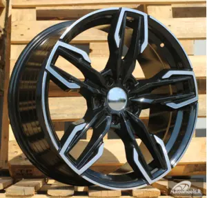 Ratlankis R19x8.5  5X120  ET  38  72.6  FE170  Black Polished (MB)  For BMW  (Z5)