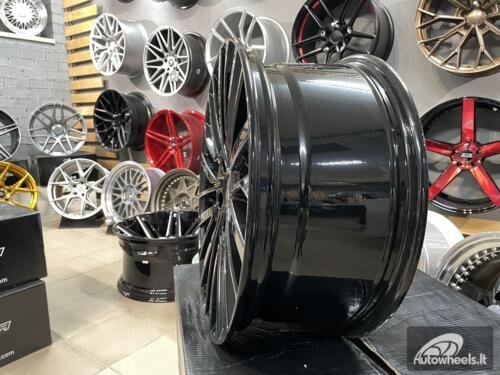 Ratlankis R20x8  5X120  ET  45  65.1  B1515  (B1515/VW411)  Black (BL)  For VW  (Z4)