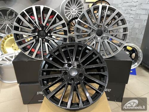 Ratlankis R20x8  5X120  ET  45  65.1  B1515  (B1515/VW411)  Black (BL)  For VW  (Z4)