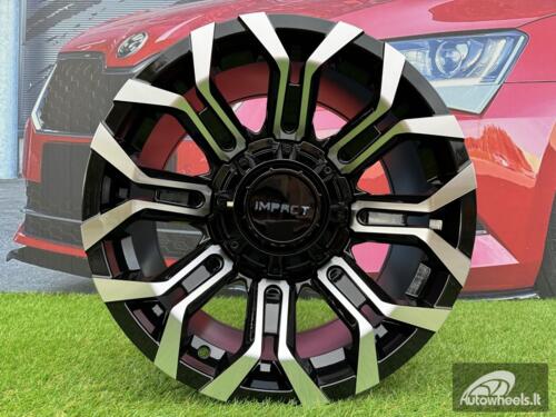 Ratlankis R17x9  5X127  ET  0  78.1  B1799  Black Polished (MB)  For 4X4  (Z4)