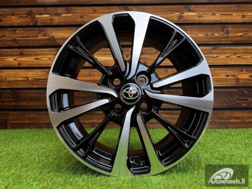 Ratlankis R15x6  4X100  ET  40  54.1  B1846  Black Polished (MB)  For TOYOT  (Z4)
