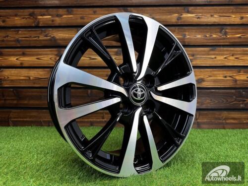 Ratlankis R15x6  4X100  ET  40  54.1  B1846  Black Polished (MB)  For TOYOT  (Z4)