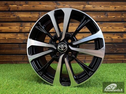 Ratlankis R15x6  4X100  ET  40  54.1  B1846  Black Polished (MB)  For TOYOT  (Z4)