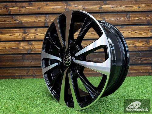 Ratlankis R15x6  4X100  ET  40  54.1  B1846  Black Polished (MB)  For TOYOT  (Z4)