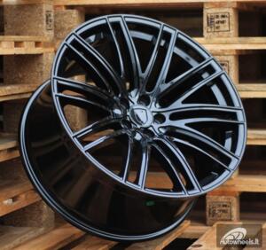 Ratlankis R21x9  5X112  ET  26  66.5  B1274  (BK5494)  Black (BL)  For PORCH  (K4)  (Rear+Front)