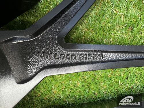 Ratlankis R21x11.5  5X120  ET  38  74.1  B5771  Black+Tinted Face (BLTF)  For BMW  (Z7)  (Rear+Front)