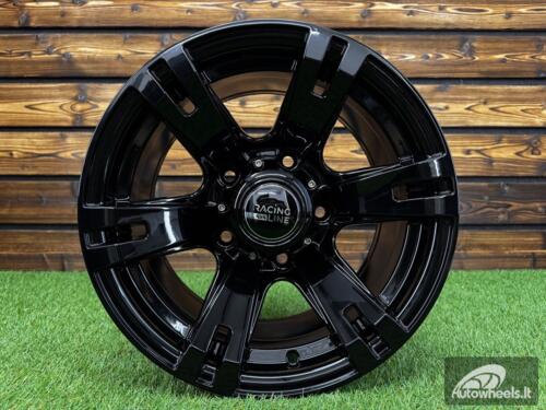 Ratlankis R15x8  6X139.7  ET  M13  110.1  BK311  Black (BL)  For 4X4  (R)