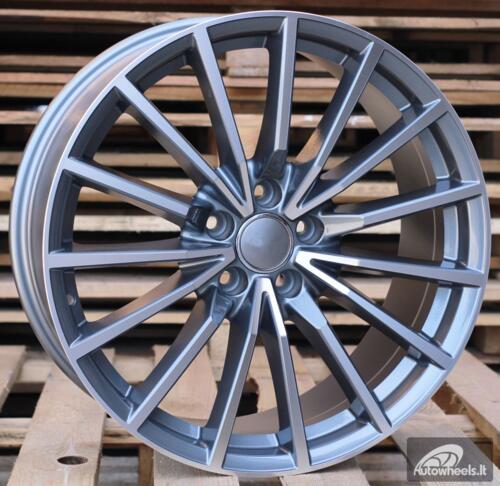 Ratlankis R18x8  5X112  ET  31  66.5  B5246  Grey Polished (MG)  For AUD  (K4)