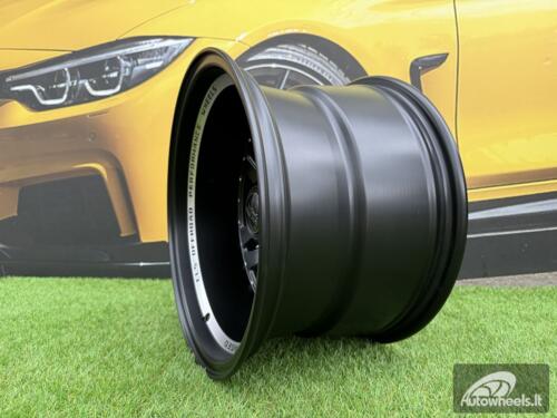 Ratlankis R16x8.5  6X139.7  ET  M27  110.1  BK936  Black Half Matt+Polished Lip (BLHMPL)  For 4X4  (L2)