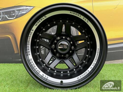 Ratlankis R16x8.5  6X139.7  ET  M27  110.1  BK936  Black Half Matt+Polished Lip (BLHMPL)  For 4X4  (R)