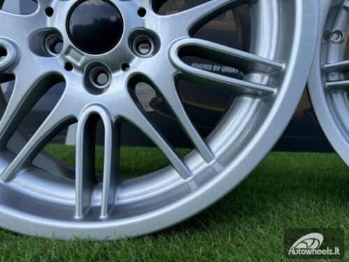 Ratlankis Lotera R18X9.5J 5X120 ET22 74.1 Silver for BMW 5 E39