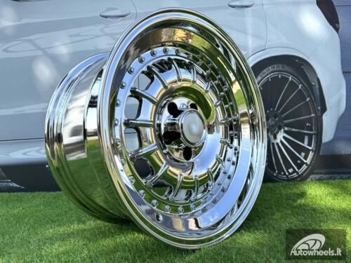 Ratlankis Barock Style R17X8.5J 5X112 ET18 66.56 Chrome for old Mercedes