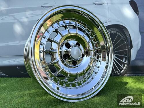 Ratlankis Barock Style R17X9.5J 5X112 ET15 66.56 Chrome for old Mercedes