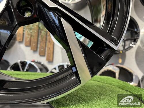Ratlankis R17x7  5X112  ET  46  57.1  Y1241  Black Polished (MB)  For SKODA  (K2)  (NEW Model)