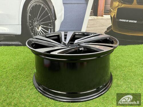 Ratlankis R20x9  5X112  ET  33  66.6  I5641  Black Polished (MB)  For VW  (Z5)  (New TOUAREG)