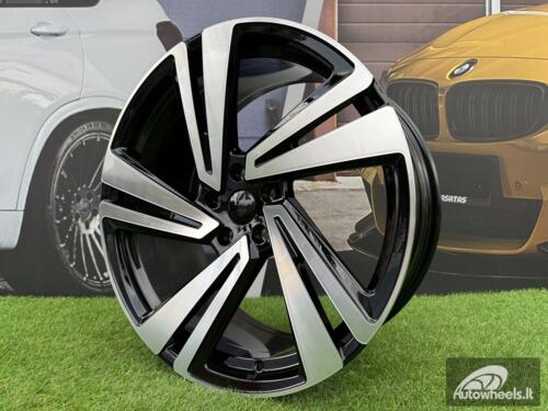 Ratlankis R20x9  5X112  ET  33  66.6  I5641  Black Polished (MB)  For VW  (Z5)  (New TOUAREG)