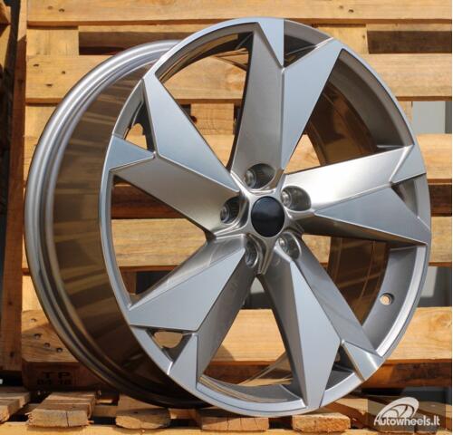 Ratlankis R20x8  5X112  ET  41  57.1  I5625  Grey Polished (MG)  For SKODA  (Z5)  (Kodiaq NEW Model )