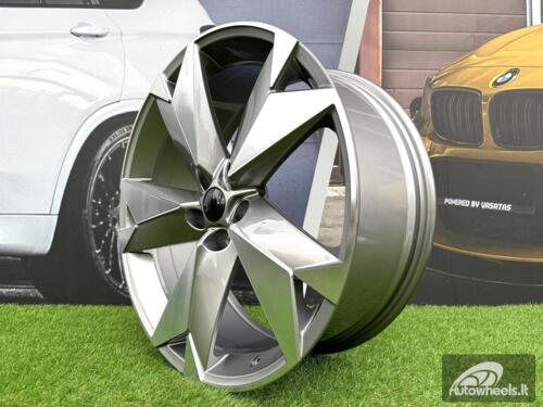 Ratlankis R20x8  5X112  ET  41  57.1  I5625  Grey Polished (MG)  For SKODA  (Z5)  (Kodiaq NEW Model )