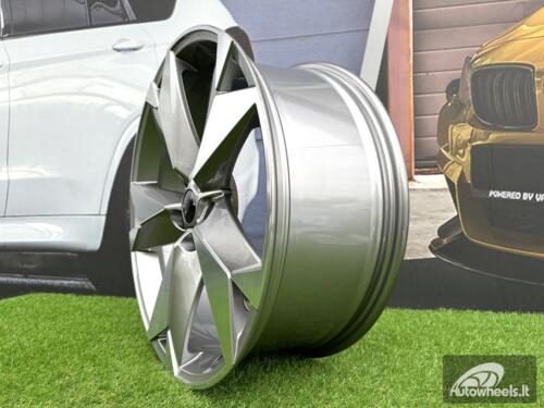 Ratlankis R20x8  5X112  ET  41  57.1  I5625  Grey Polished (MG)  For SKODA  (Z5)  (Kodiaq NEW Model )