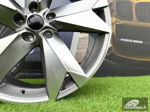 Ratlankis R20x8  5X112  ET  41  57.1  I5625  Grey Polished (MG)  For SKODA  (Z5)  (Kodiaq NEW Model )