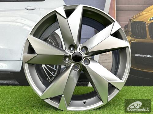 Ratlankis R20x8  5X112  ET  41  57.1  I5625  Grey Polished (MG)  For SKODA  (Z5)  (Kodiaq NEW Model)