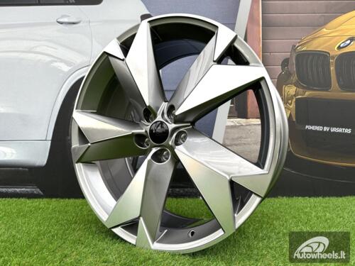 Ratlankis R20x8  5X112  ET  41  57.1  I5625  Grey Polished (MG)  For SKODA  (Z5)  (Kodiaq NEW Model)