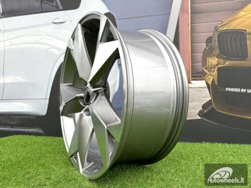 Ratlankis R20x8  5X112  ET  41  57.1  I5625  Grey Polished (MG)  For SKODA  (Z5)  (Kodiaq NEW Model)