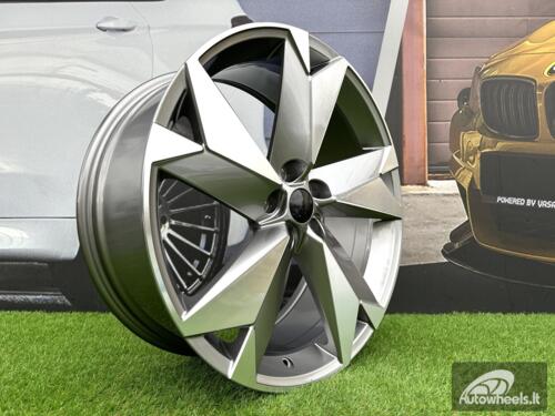 Ratlankis R20x8  5X112  ET  41  57.1  I5625  Grey Polished (MG)  For SKODA  (Z5)  (Kodiaq NEW Model)