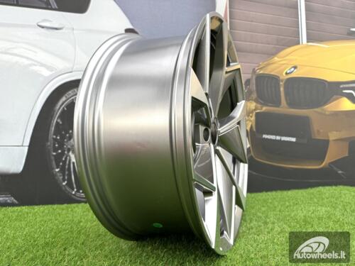 Ratlankis R19x8  5X112  ET  45  57.1  I5638  Grey Polished (MG)  For SKODA  (Z5)  ()