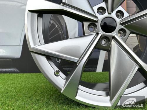 Ratlankis R19x8  5X112  ET  45  57.1  I5638  Grey Polished (MG)  For SKODA  (Z5)  ()